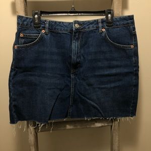 Topshop Denim Skirt